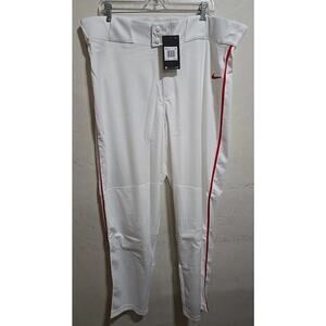 Nike Pants Men's XXXL White Red Vapor Select Baseball Sports 3XL BQ5489-109 New